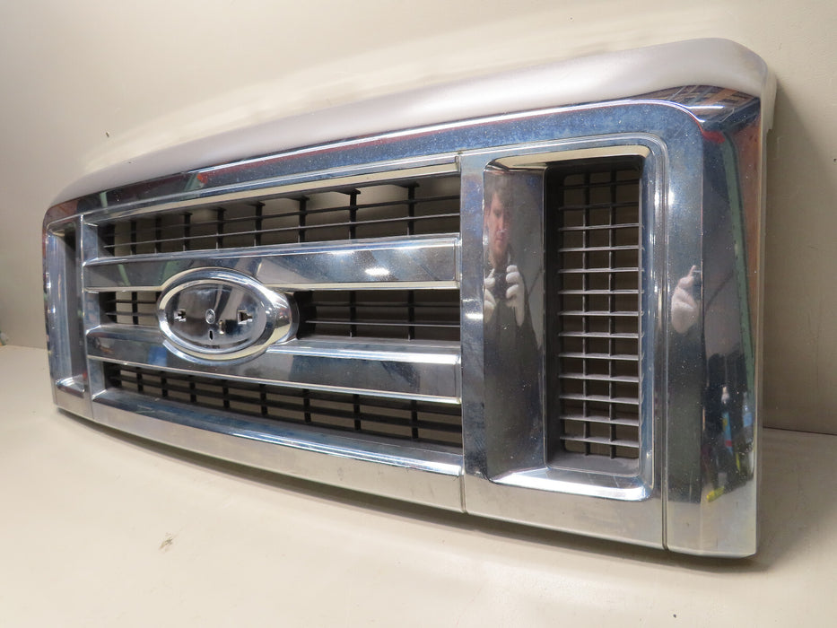 2008-2014 FORD VAN E-250 FRONT GRILLE GRILL OEM 9C24-8200-AV