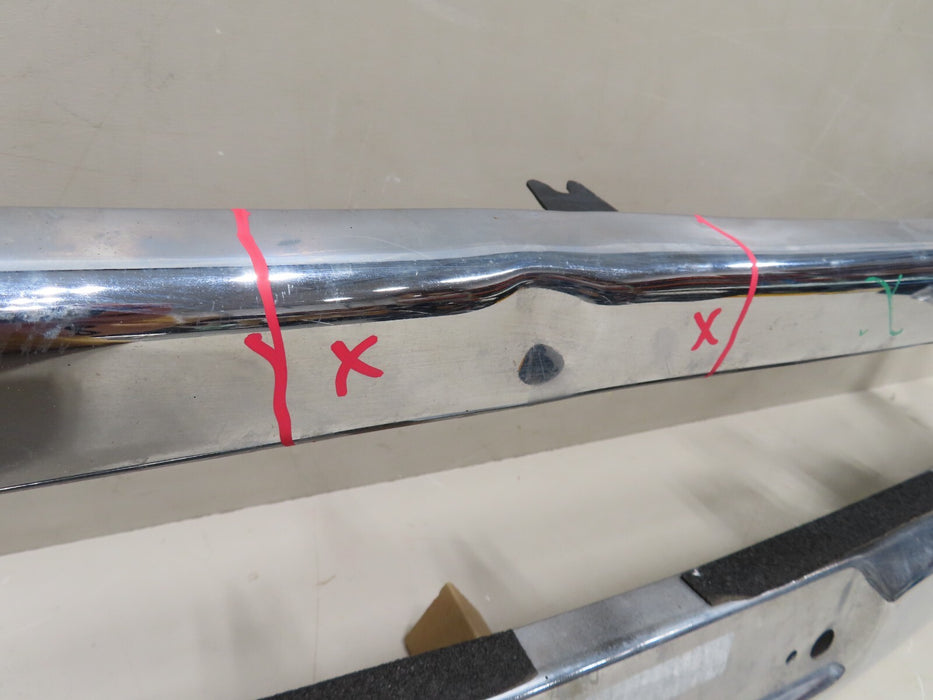 2009-2012 NISSAN FRONTIER PICKUP FRONT METAL BUMPER COVER PANEL OEM 62014-ZLS00