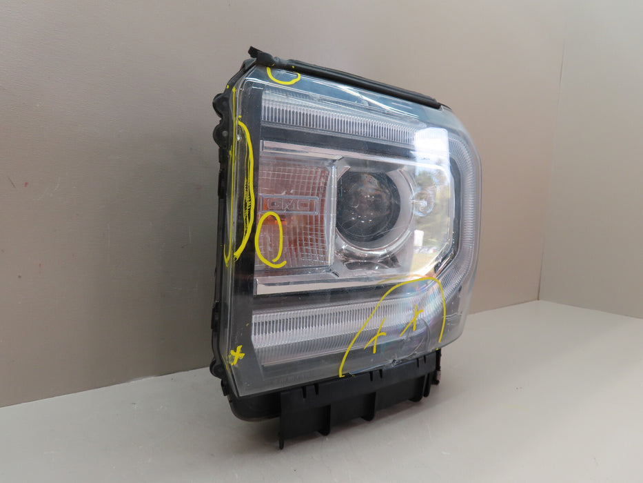 2016 2017 2018 GMC SIERRA 1500 FRONT LEFT HEADLIGHT XENON HID OEM PARTS ONLY.