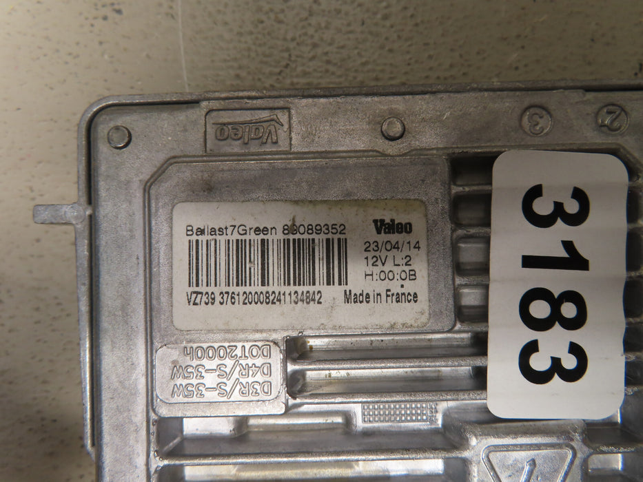 OEM Valeo 7Green Xenon Headlight Ballast Module 89089352