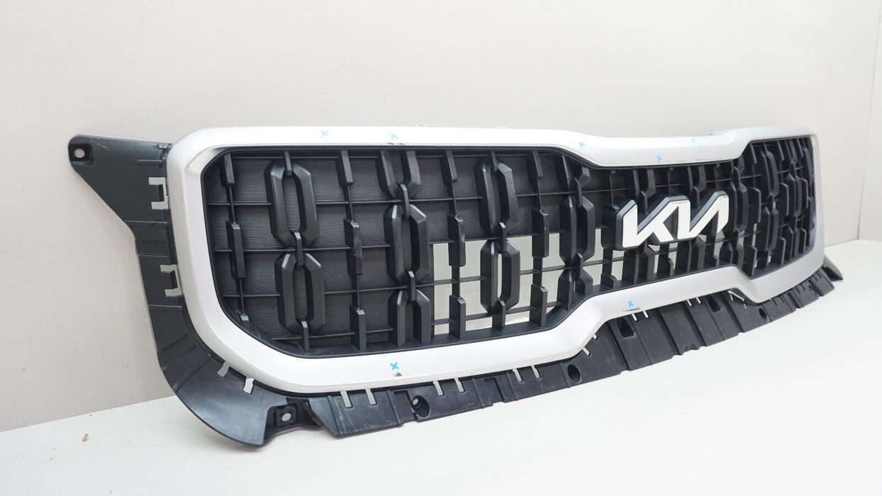 2023 KIA TELLURIDE EX LX FRONT UPPER RADIATOR GRILLE OEM 86350-S9500