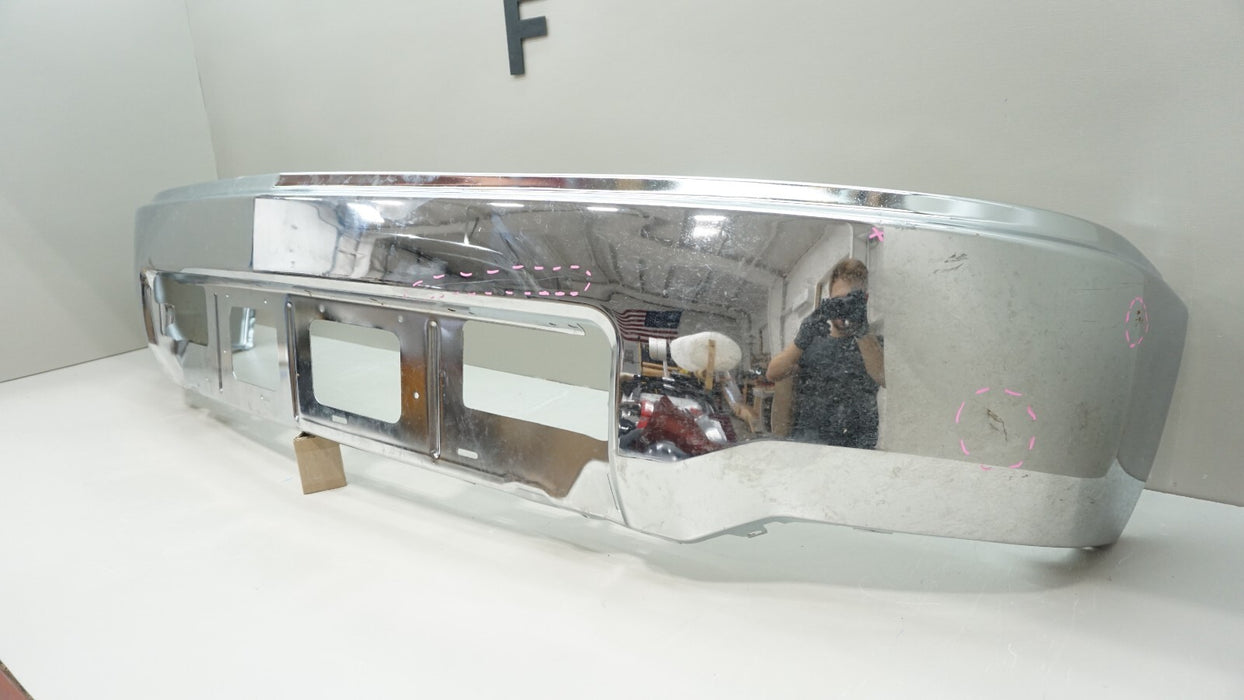 2014-2015 CHEVROLET SILVERADO 1500 FRONT METAL CHROME BUMPER 2294485789 OEM