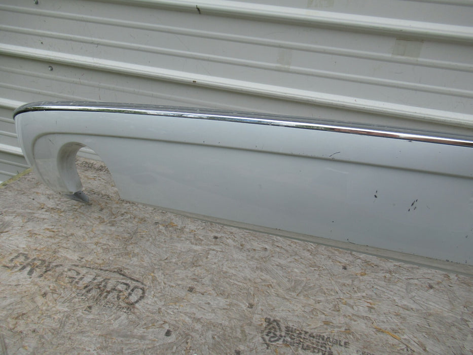 2015-2018 AUDI A8 QUATTRO REAR BUMPER LOWER VALANCE SPOILER WHITE 4H0807521 OEM