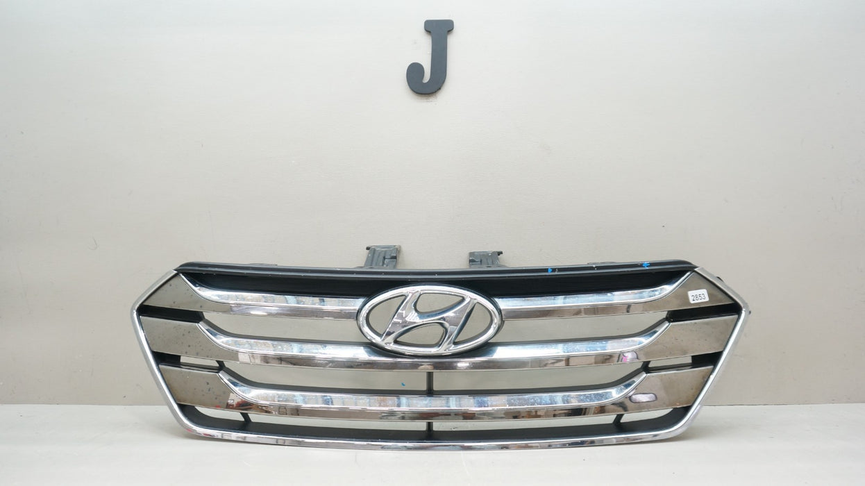 2013-2015 HYUNDAI SANTA FE FRONT BUMPER RADIATOR GRILLE OEM 86351-2W000