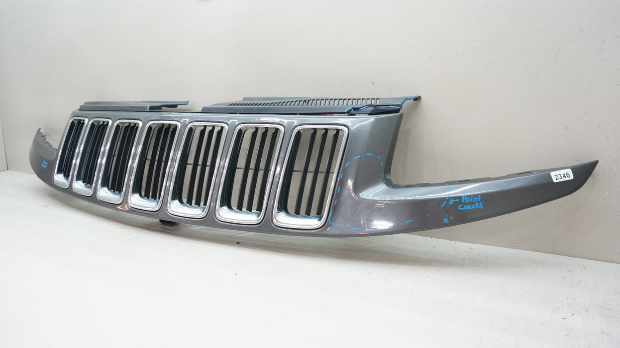2014-2016 JEEP GRAND CHEROKEE FRONT UPPER CENTER RADIATOR GRILLE OEM 1WL32TRM