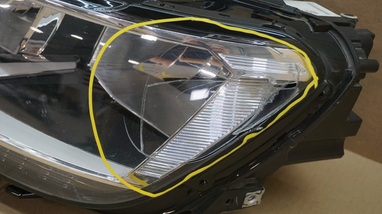 2012-2017 VOLKSWAGEN TIGUAN FRONT LEFT DRIVERS SIDE HALOGEN HEADLIGHT OEM