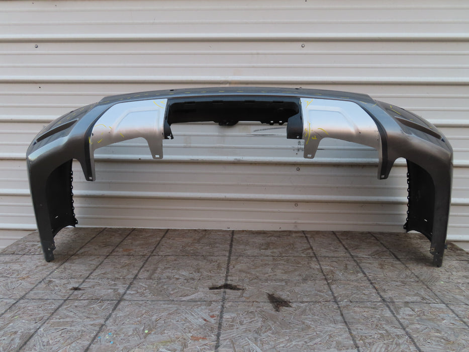 2017-2018 NISSAN ARMADA REAR BUMPER COVER OEM 85022 5ZW0H W/SENSOR HOLES