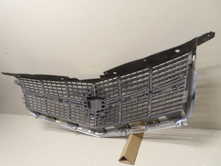 2010 2011 2012 CADILLAC SRX FRONT UPPER GRILLE GRILL CHROME W/EMBLEM 25778321
