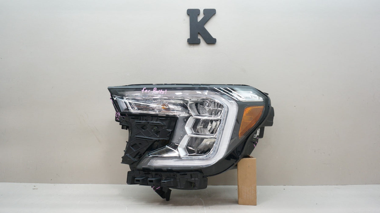 2022-2024 GMC TERRAIN FRONT LEFT DRIVER SIDE LED HEADLIGHT *FOR PARTS*