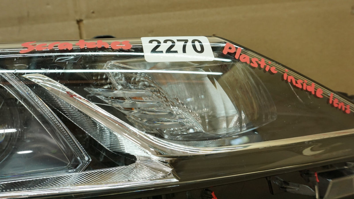 2018-2020 TOYOTA CAMRY FRONT RIGHT PASSENGER SIDE HEADLIGHT HALOGEN OEM 18 19 20