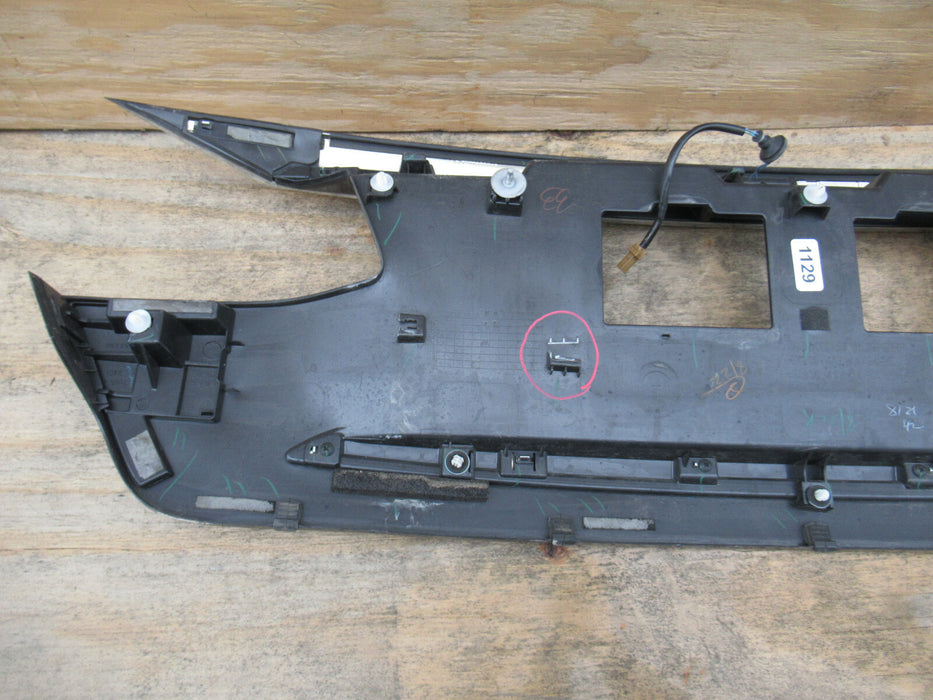 2017 2018 2019 INFINITI QX70 REAR TRUNK LID TRIM PANEL MOLDING OEM