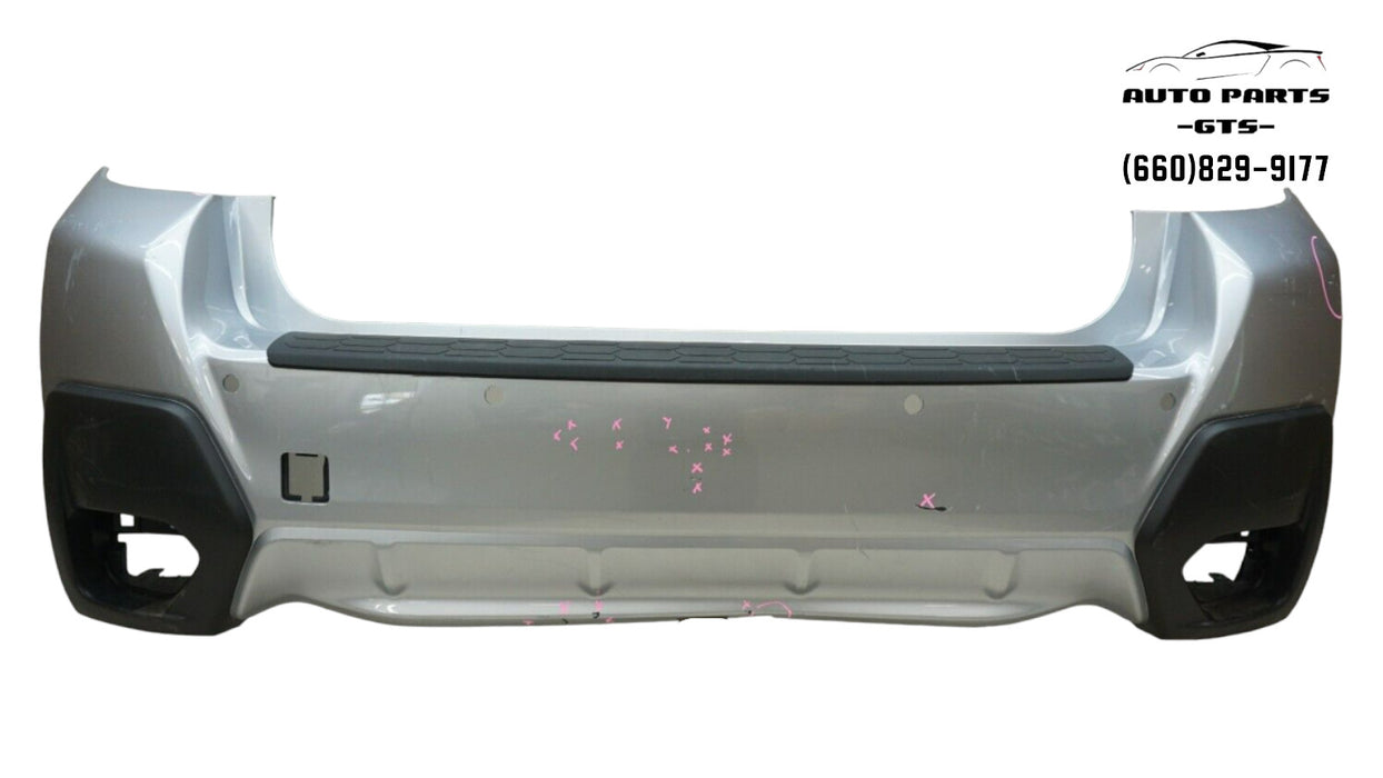 2018-2019 SUBARU CROSSTREK REAR BUMPER COVER W/ SENSOR HOLE OEM 57704FL250