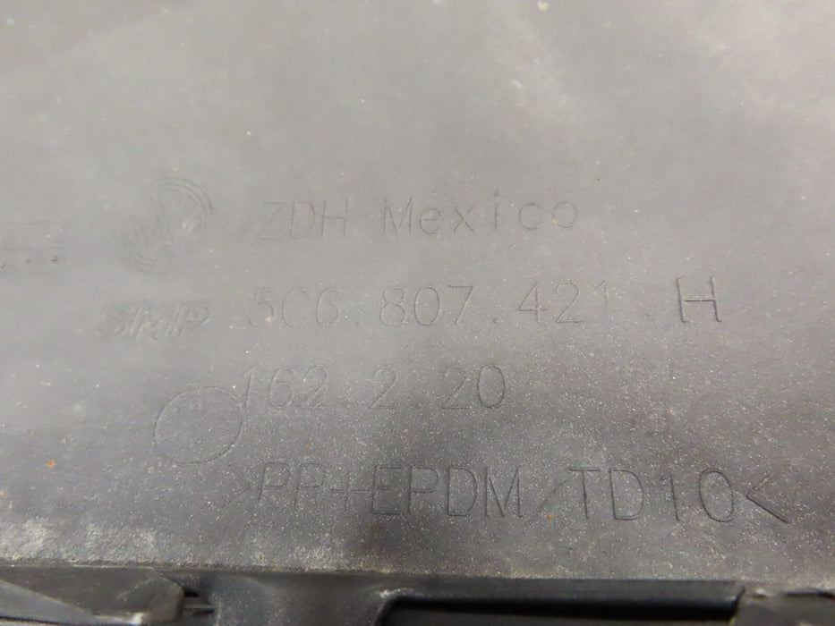 2015-2018 VOLKSWAGEN JETTA 4DR SEDAN REAR BUMPER COVER PANEL OEM 5C6807421H