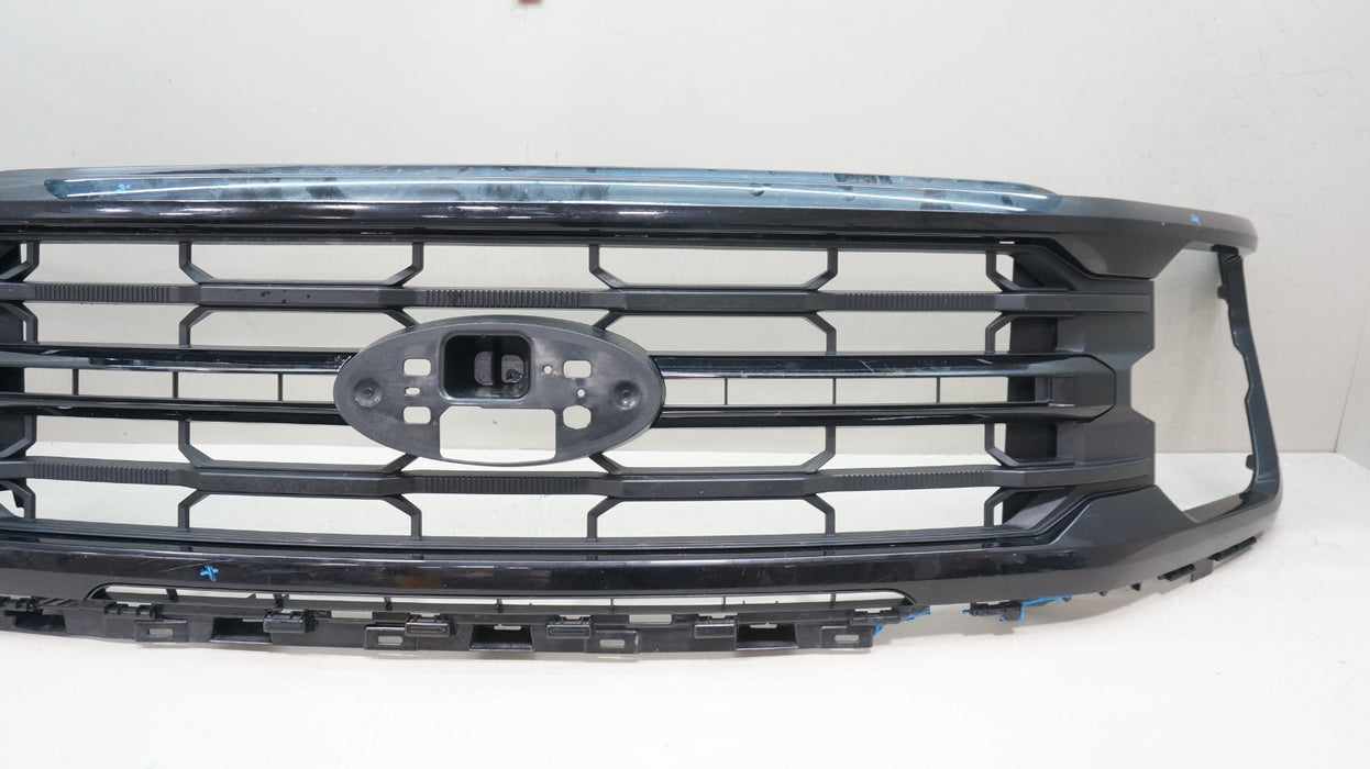 2024-2025 FORD F-150 XLT FRONT BUMPER RADIATOR GRILLE OEM RL34-8200-BAW