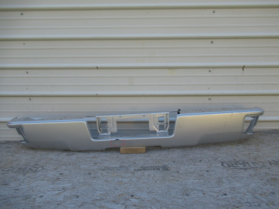 2014 - 2019 GMC SIERRA SILVERADO 1500 REAR BUMPER COVER PANEL CHROME OEM