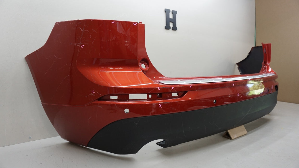 2018-2019 VOLVO XC60 T5 REAR BUMPER COVER W/ LOWER VALANCE PANEL OEM 31425198