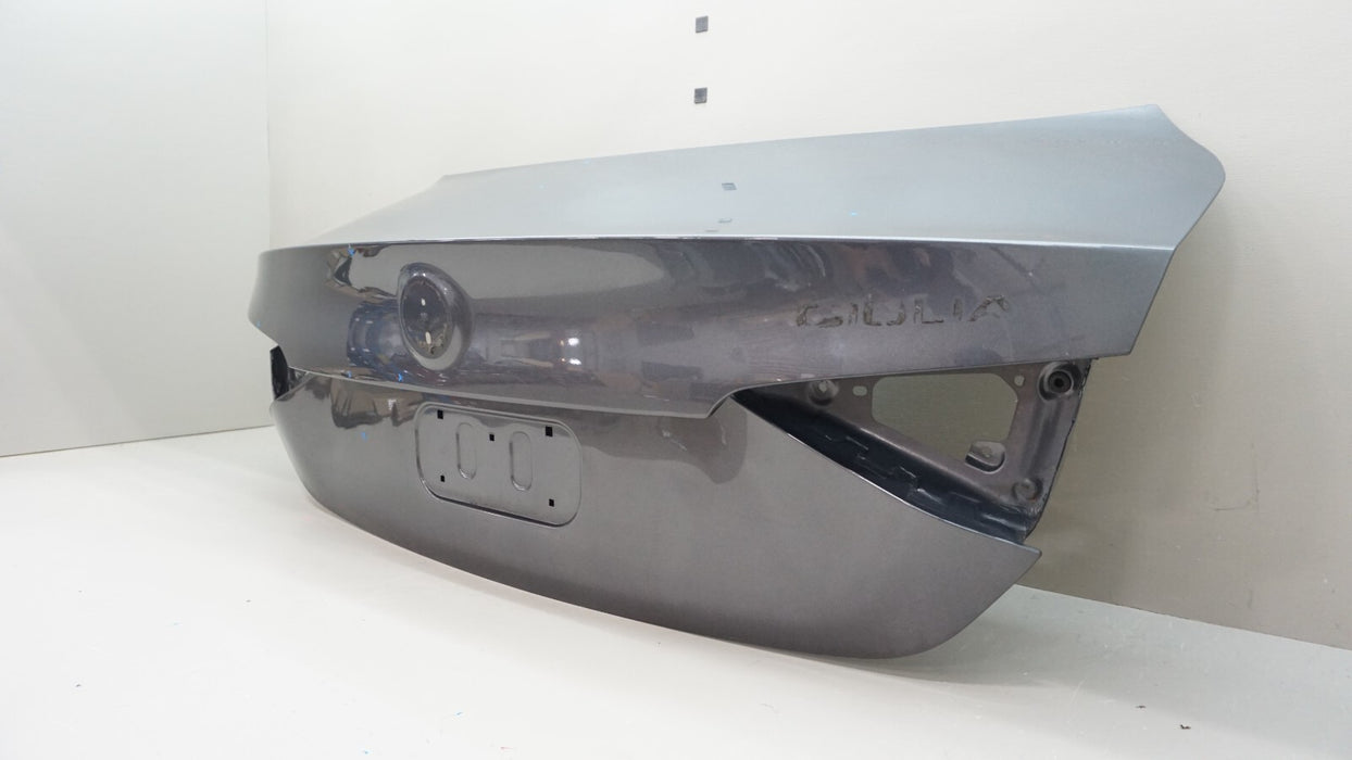 2017-2019 ALFA ROMEO GIULIA REAR TRUNK DECK LID SHELL PANEL OEM