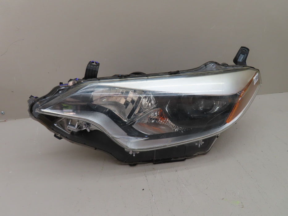 2014 - 2016 TOYOTA COROLLA FRONT LEFT DRIVER SIDE HEADLIGHT LAMP HALOGEN OEM