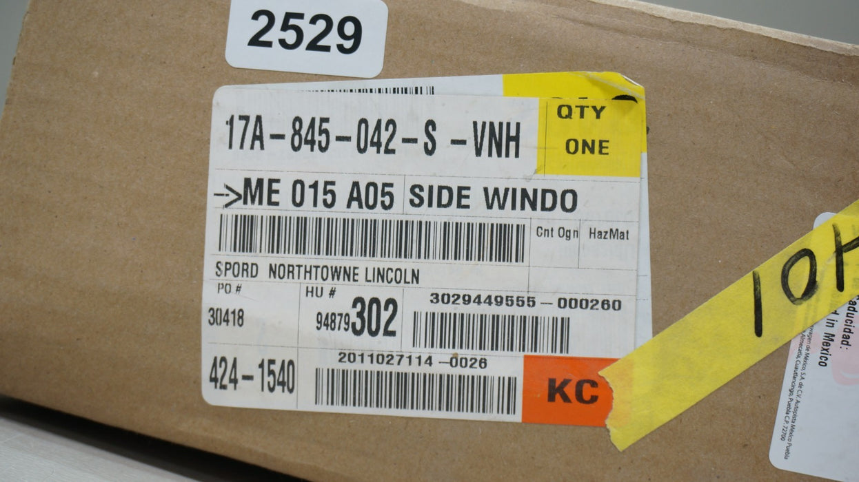 2025 VOLKSWAGEN JETTA REAR RIGHT QUARTER GLASS PANEL OEM *NEW* 17A-845-042-S