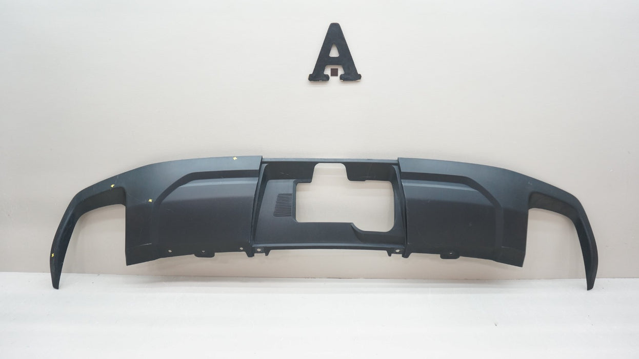 2018-2024 GMC TERRAIN DUAL EXHAUST REAR LOWER BUMPER VALANCE OEM 23394902