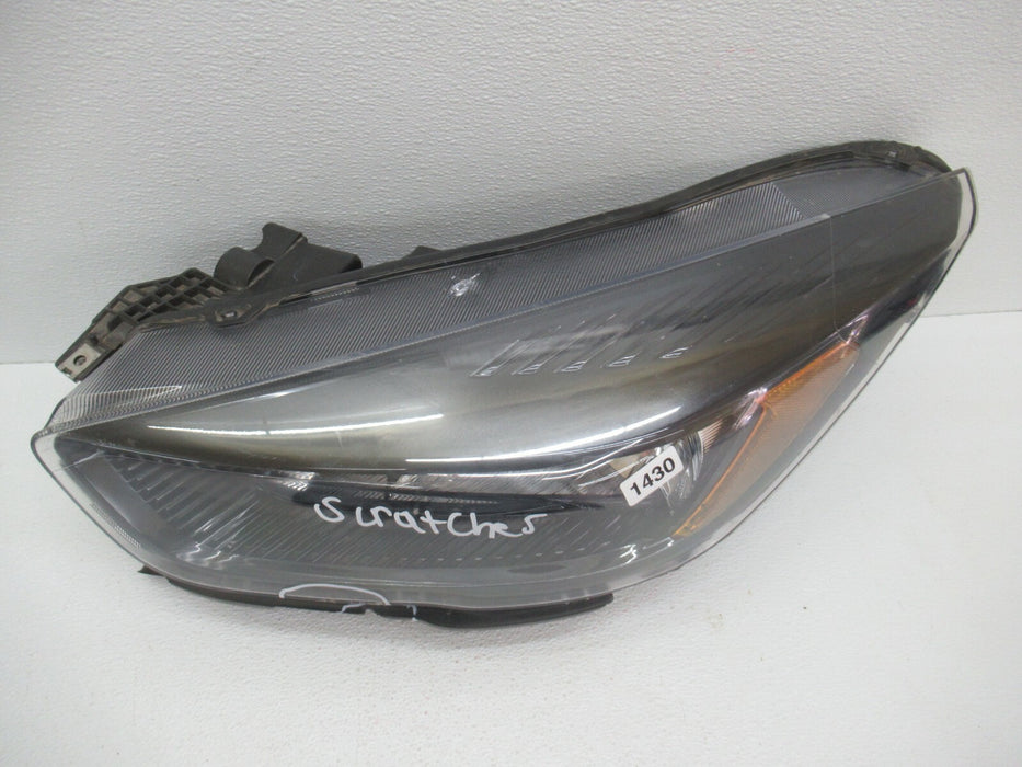 2017-2019 FORD ESCAPE LEFT DRIVER SIDE HEADLIGHT HALOGEN LAMP LENS OEM