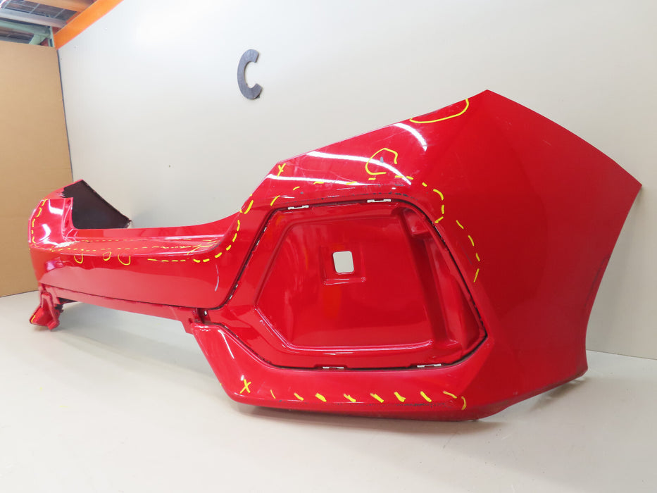 2016-2019 HONDA CIVIC HATCHBACK REAR BUMPER COVER OEM 71501-TGG-ZZ00