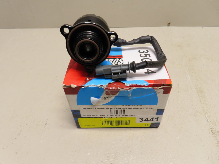 TURBOSMART KOMPACT EM DUAL PORT BLOW OFF VALVE VR2 PATENT PENDING