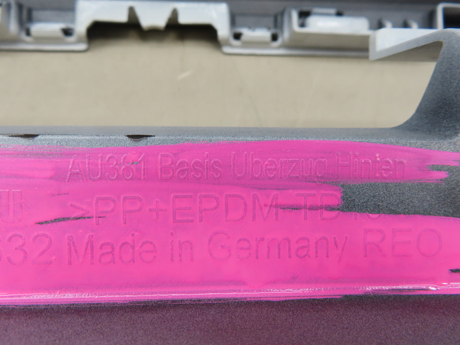 2020-2023 AUDI A3 BASIS REAR BUMPER COVER OEM 8Y5807511