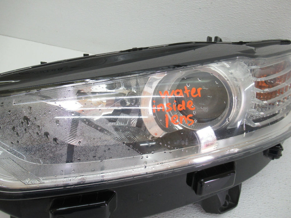 2013 - 2016 FORD FUSION FRONT LEFT DRIVER SIDE HEADLIGHT HEADLAMP HALOGEN OEM