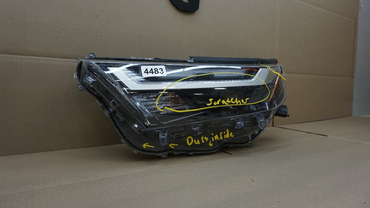 2022 2023 TOYOTA RAV4 PRIME FRONT LEFT DRIVERS SIDE HEADLIGHT LED OEM