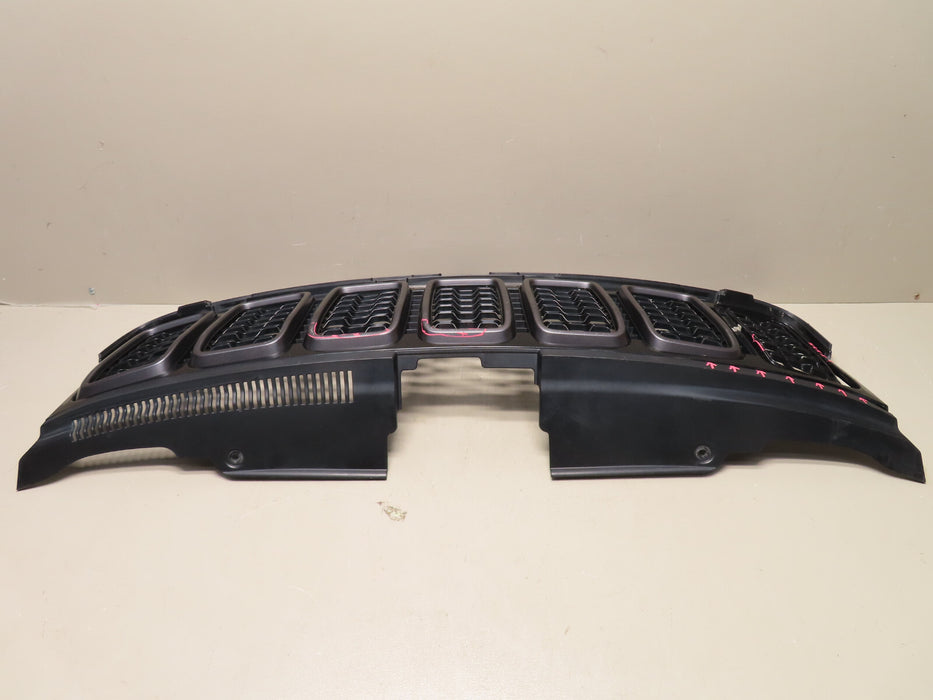 2017-2020 JEEP GRAND CHEROKEE FRONT UPPER GRILL GRILLE OEM