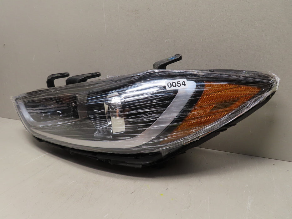 2017-2018 HYUNDAI ELANTRA LEFT DRIVER SIDE HEADLIGHT HALOGEN DEPO AFTERMARKET