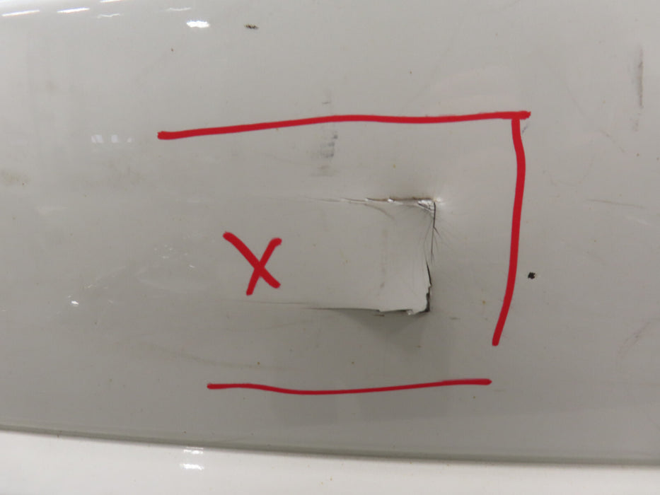 2015-2017 ACURA TLX REAR BUMPER COVER OEM 71501-TZ3-A000