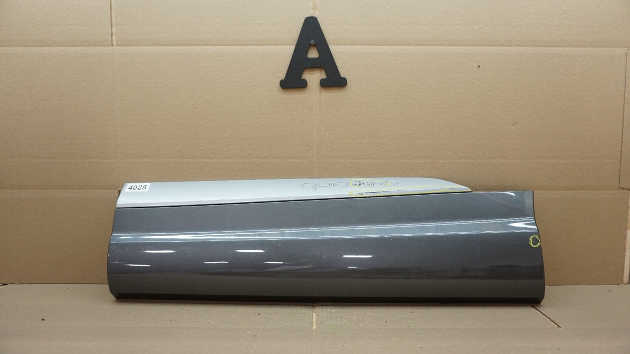 2017-2019 AUDI Q7 REAR LEFT LH DOOR LOWER MOLDING TRIM OEM