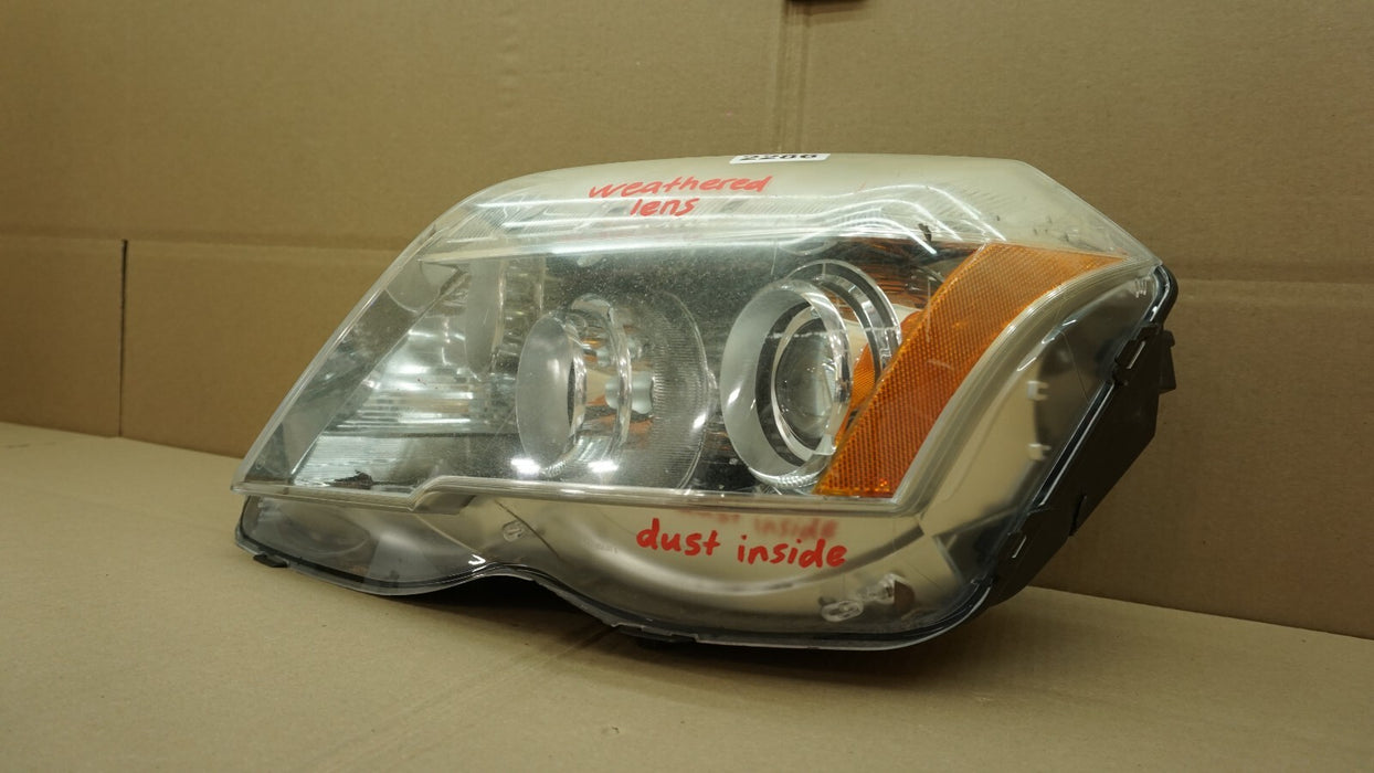 2010-2012 MERCEDES BENZ X204 GLK350 FRONT LEFT DRIVER SIDE HEADLIGHT HALOGEN OEM