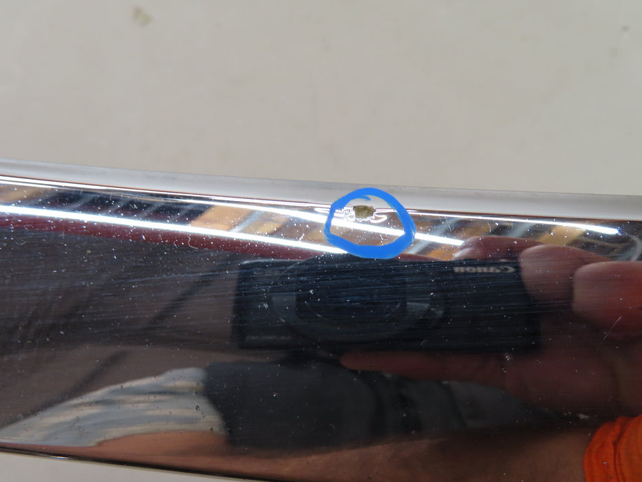 2011-2013 HYUNDAI SONATA FRONT HOOD CHROME TRIM GARNISH OEM 86355-3S100