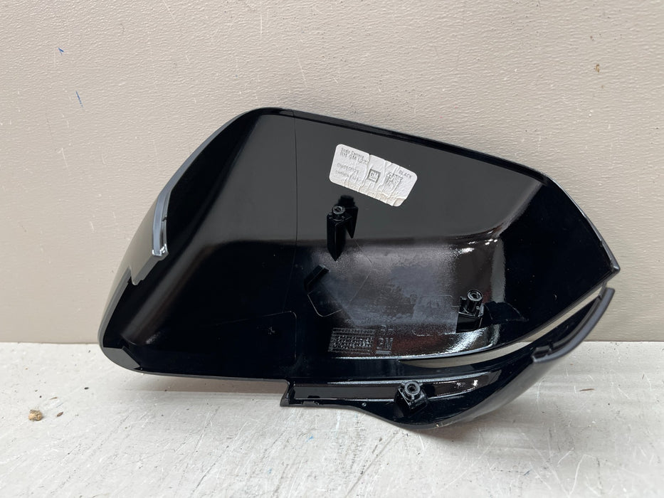 2024-2026 CADILLAC LYRIQ RH RIGHT PASSENGER MIRROR CAP COVER BLACK OEM 86824529