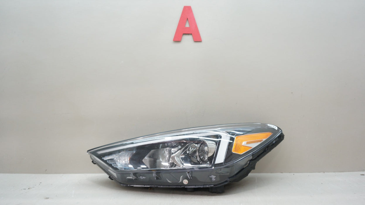 2019-2021 HYUNDAI TUCSON FRONT LEFT DRIVER SIDE HALOGEN HEADLIGHT OEM 92101-D3