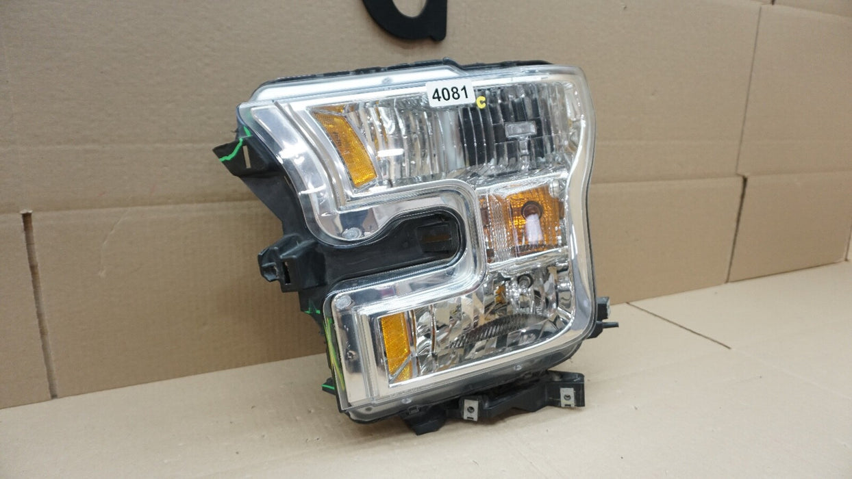 2015-2017 FORD F-150 FRONT LH LEFT DRIVER SIDE HEADLIGHT OEM
