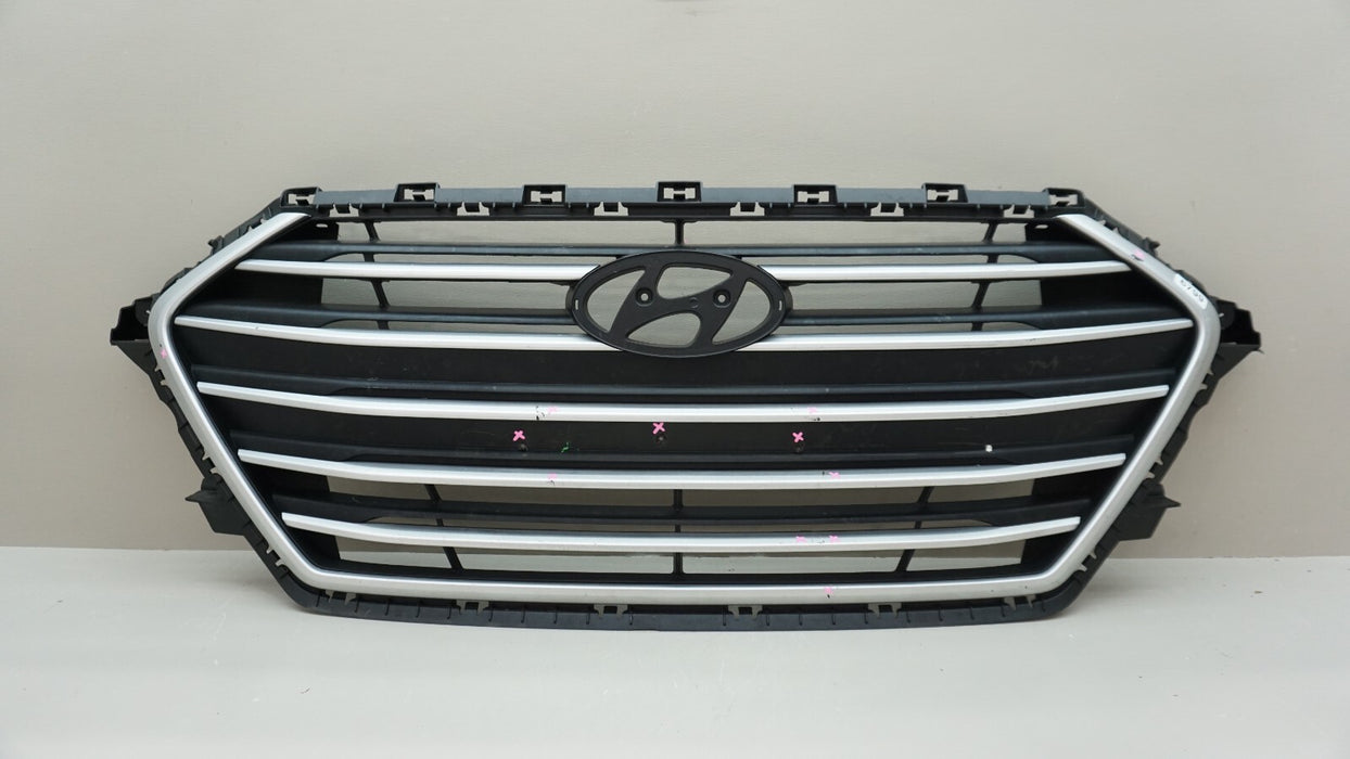 2017-2018 HYUNDAI ELANTRA FRONT UPPER MAIN GRILLE 86350-F3000 OEM