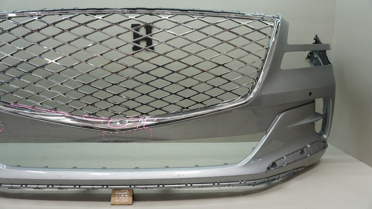 2021-2023 GENESIS GV80 FRONT BUMPER COVER W/ GRILLE 86526-T6000 OEM 22