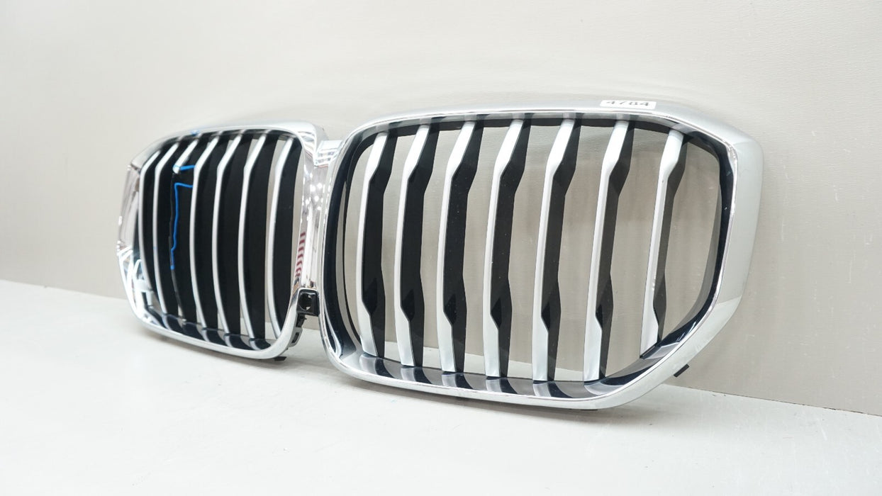 2019-2023 BMW X5 G05 FRONT UPPER BUMPER RADIATOR GRILLE OEM 7454887