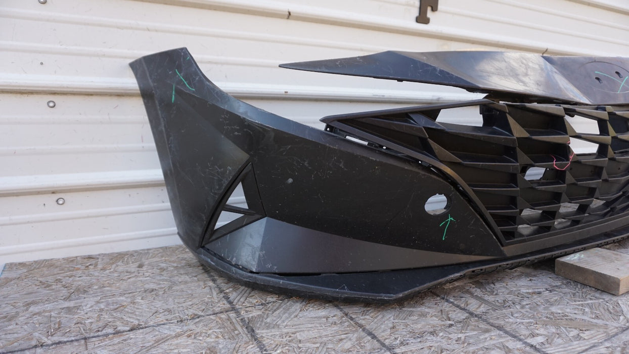 2021-2022 HYUNDAI ELANTRA FRONT BUMPER COVER OEM 21 22
