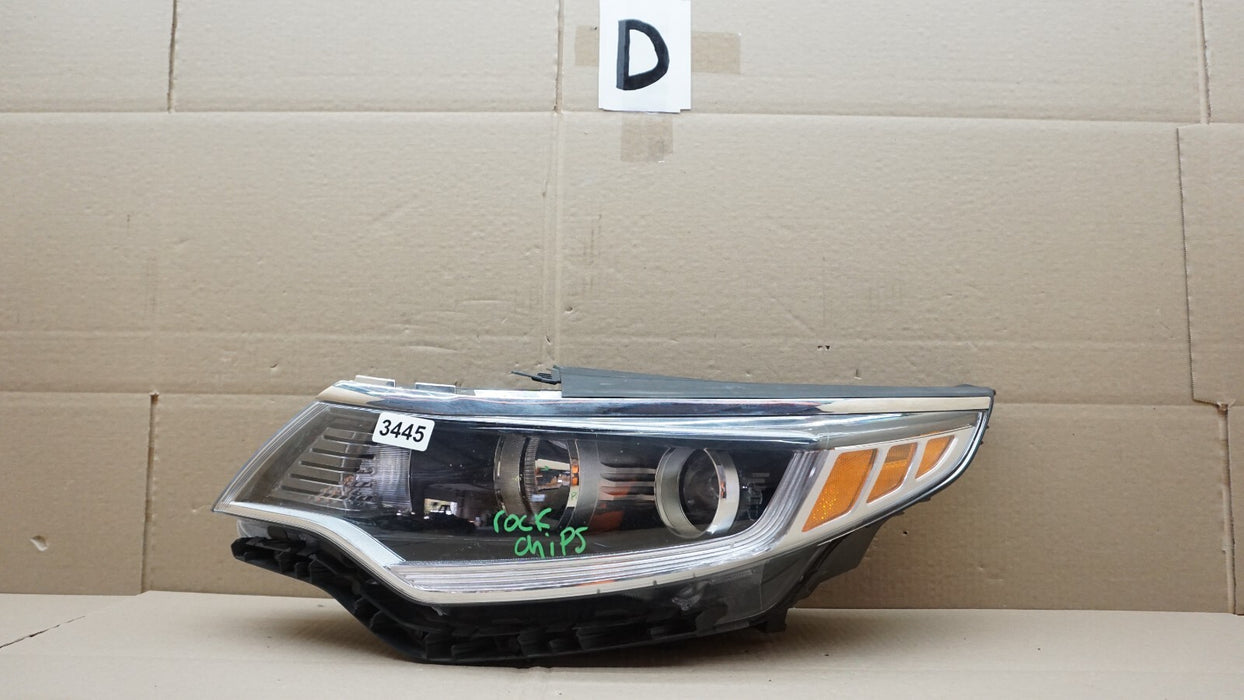 2016-2018 KIA OPTIMA FRONT LH LEFT DRIVER SIDE HALOGEN W/LED HEADLIGHT OEM
