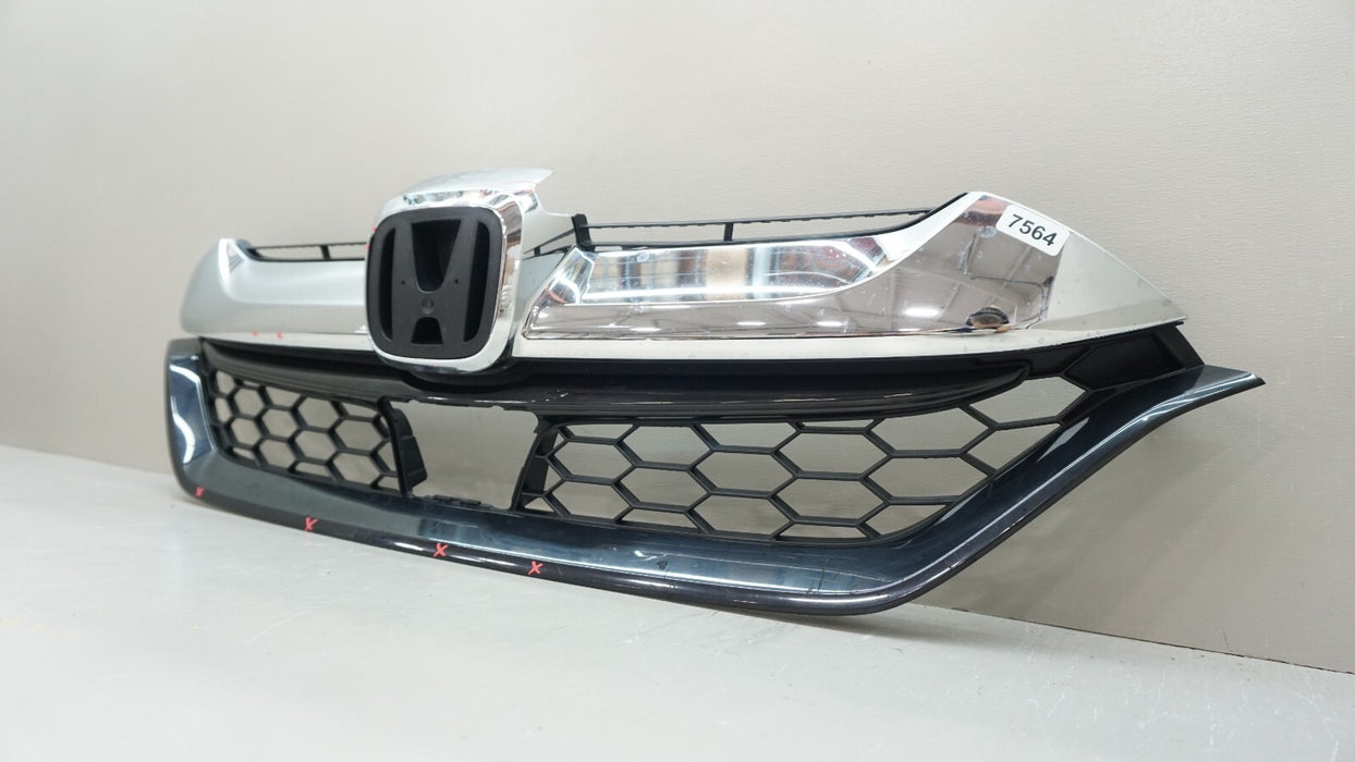 2017-2019 HONDA CR-V CRV FRONT UPPER RADIATOR GRILLE GRILL OEM 71121TLAA100