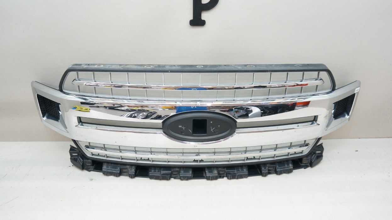 2018-2020 FORD F-150 F150 FRONT BUMPER RADIATOR GRILLE OEM JL34-8200