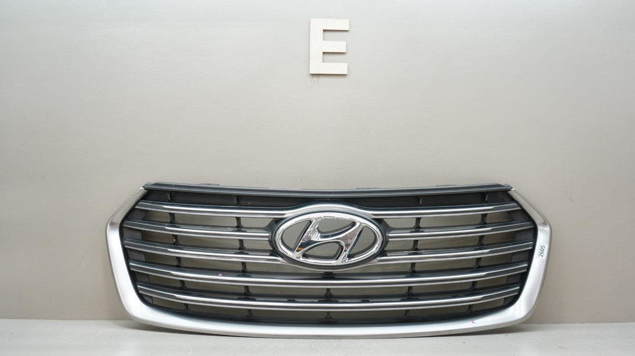 2017-2019 HYUNDAI SANTA FE FRONT BUMPER RADIATOR GRILLE OEM 86351-B8BA0