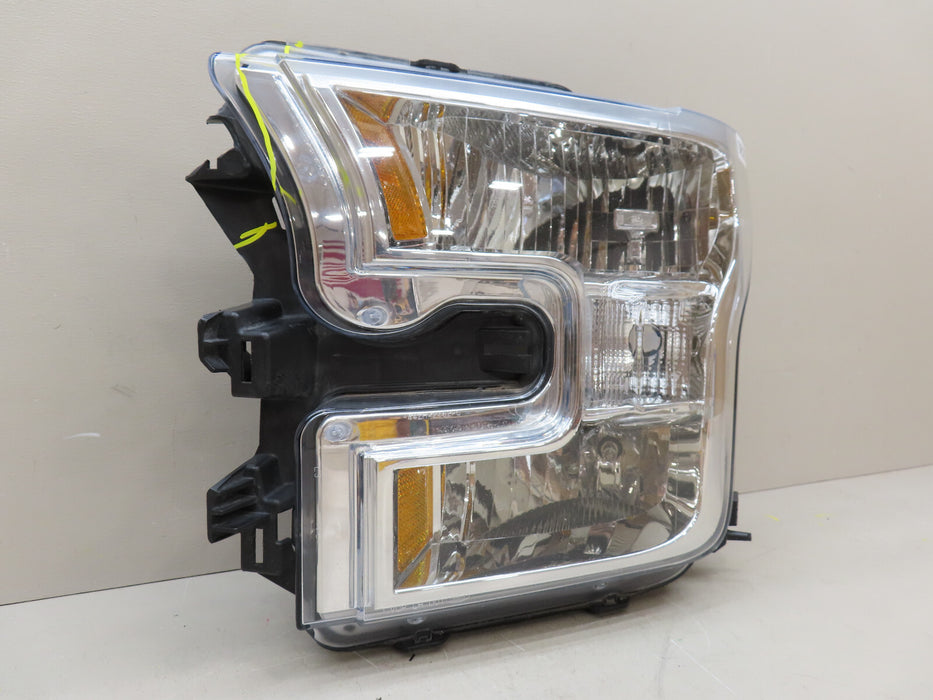2015-2017 FORD F150 F-150 FRONT LEFT DRIVER HEADLIGH HALOGEN OEM FL34-13006-A