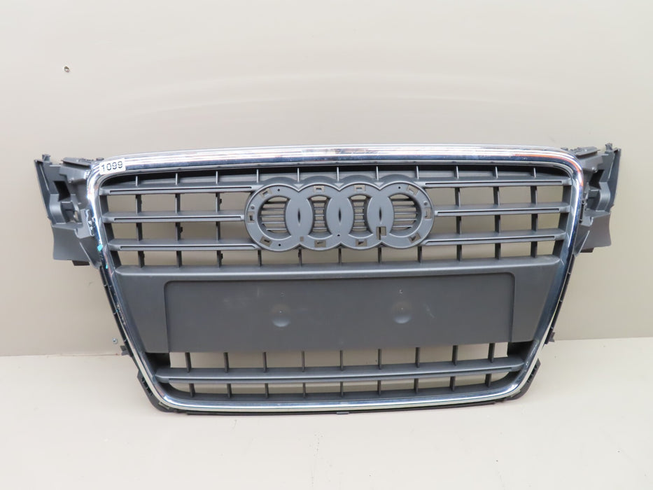 2010 - 2012 AUDI A4 FRONT BUMPER RADIATOR GRILL GRILLE W/ CHROME BEZEL OEM