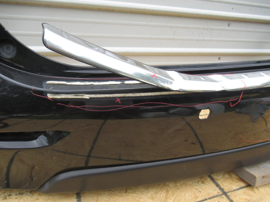 2013-2017 INFINITI QX60 REAR BUMPER COVER PANEL PLASTIC W/ 1 PARKING SENSOR OEM